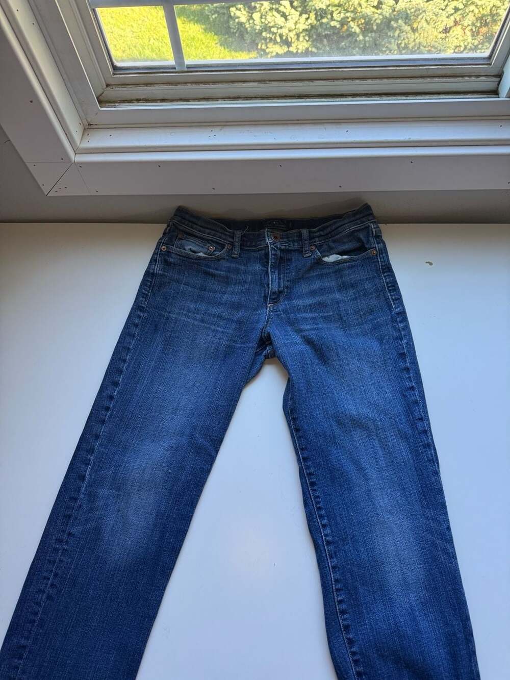 Lucky Brand Sweet Crop Jeans Size 10/30 Blue